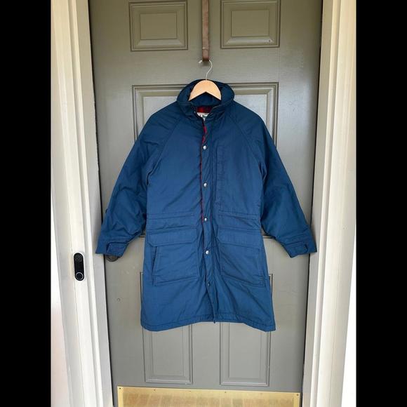 L.L. Bean Vintage‎ Long Jacket Medium - Picture 1 of 7